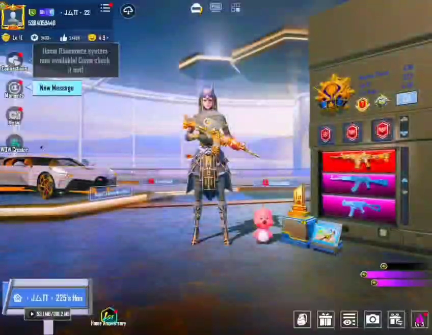 PUBG MOBILE GLACIER MAX FOLL ACCOUNT GLOBAL VERSION 