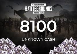 PUBG MOBILE 8100 UC FOR SALE 